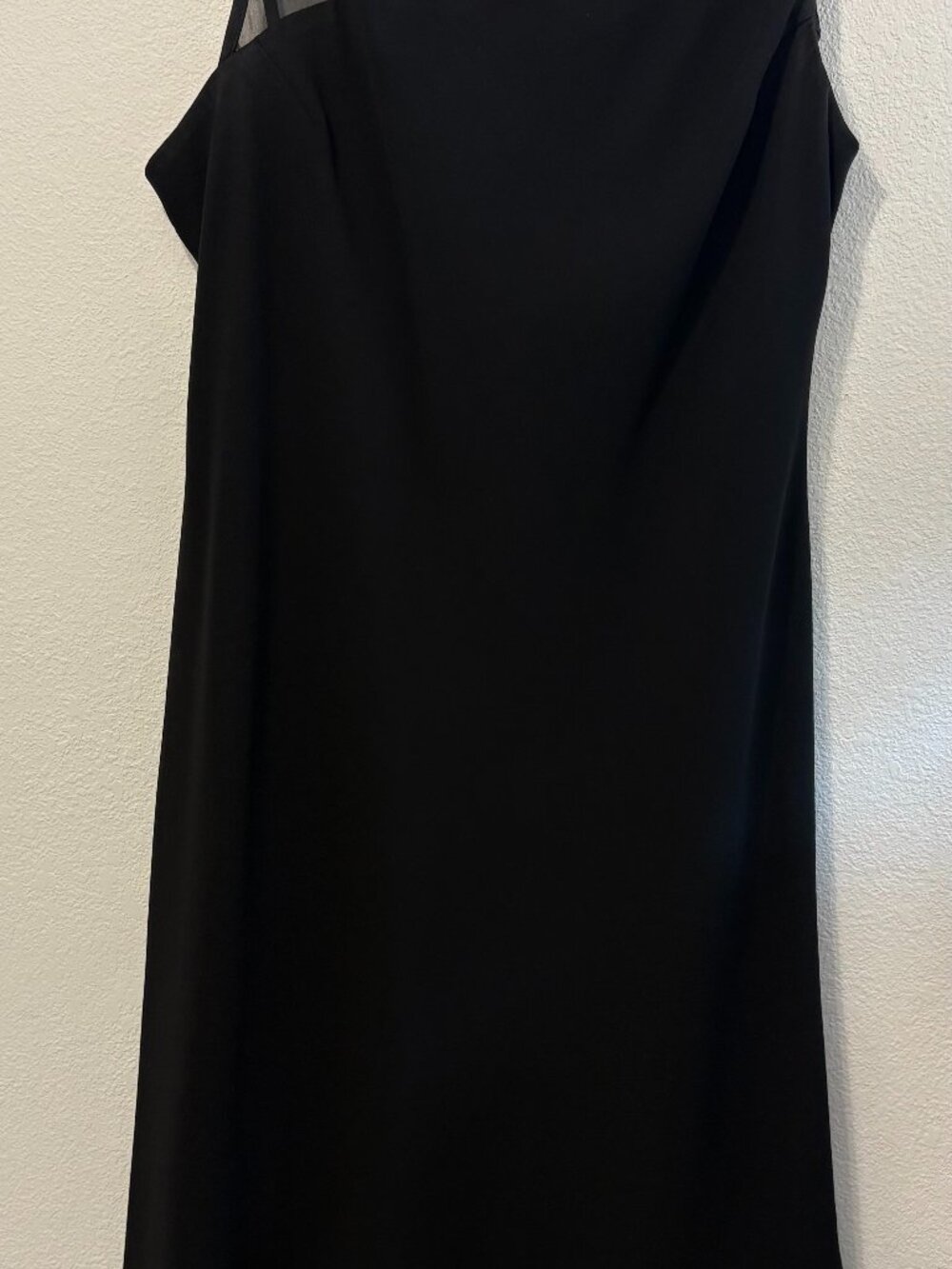 Dress Barn Black Asymmetrical Dress